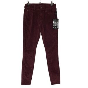 True Religion Jennie Mid Rise Velvet Skinny Jeans 26